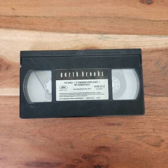 Garth Brooks country VHS music video cassette tape  The Dance 90s Thunder Rolls - Picture 5 of 6